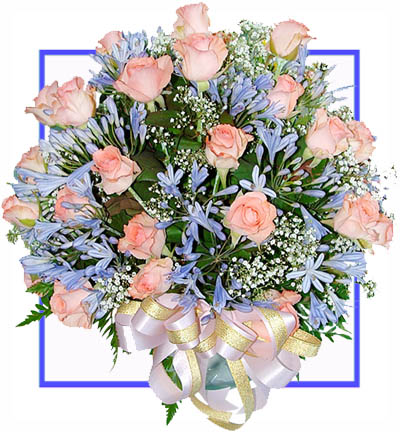 [WD-N-24-P-R-1] Bunch of 24 Pink Roses - Elegant Floral Gift