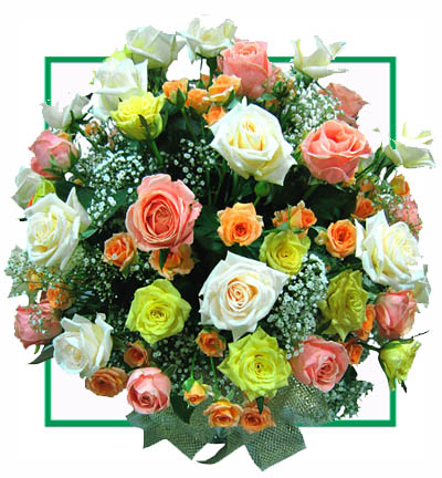 [N-65-RYOP-R-1] Fountains of Paradise Flower Bouquet