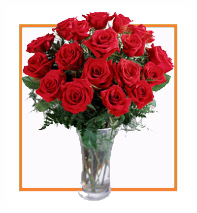 [N-20-RR-VASE-1] Enchanting Roses Vase